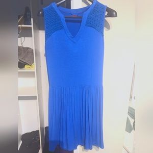 Blue dress for spring summer